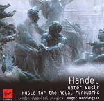Handel - Water Music and Music for the Royal Fireworks Naxos CD cover Handel - Water Music and Music for the Royal Fireworks Naxos CD cover