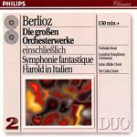 Hector Berlioz - Great Orchestral Works double-CD cover Hector Berlioz - Great Orchestral Works double-CD cover