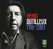 Henri Dutilleux: Retrospectice - CD box set cover Henri Dutilleux: Retrospectice - CD box set cover