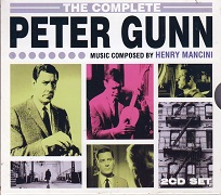 Henry Mancini - The Complete Peter Gunn double CD album cover Henry Mancini - The Complete Peter Gunn double CD album cover