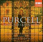 Henry Purcell - Music for Queen Mary CD cover Henry Purcell - Music for Queen Mary CD cover