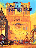 Alan Menken - Hunchback of Notre Dame sheet music cover Alan Menken - Hunchback of Notre Dame sheet music cover