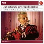 James Galway plays Flute Concertos - box set 12-CD cover James Galway plays Flute Concertos - box set 12-CD cover