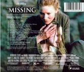 James Horner - The Missing soundtrack CD back cover James Horner - The Missing soundtrack CD back cover
