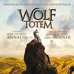James Horner: Tolf Totem - film score soundtrack CD cover James Horner: Tolf Totem - film score soundtrack CD cover