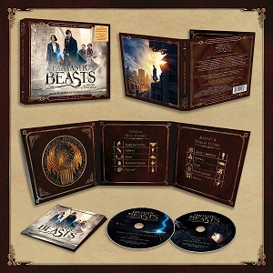James Newton Howard: Fantastic Beasts and Where to Find Them - film score deluxe edition cover James Newton Howard: Fantastic Beasts and Where to Find Them - film score deluxe edition cover