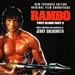 Jerry Goldsmith - Rambo First Blood Part II soundtrack CD cover Jerry Goldsmith - Rambo First Blood Part II soundtrack CD cover