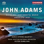 John Adams: Naive and Sentimental Music & Absolute Jest - album cover John Adams: Naive and Sentimental Music & Absolute Jest - album cover