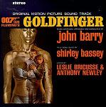 John Barry: Goldfinger soundtrack CD cover
