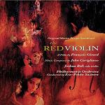 John Corigliano - The Red Violin soundtrack CD cover John Corigliano - The Red Violin soundtrack CD cover