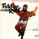 John Williams: Fiddler on the Roof - film score album cover John Williams: Fiddler on the Roof - film score album cover