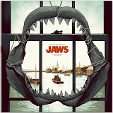 John Williams: Jaws - vinyl film score cover John Williams: Jaws - vinyl film score cover
