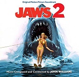 John Williams: Jaws 2 - film score album cover John Williams: Jaws 2 - film score album cover
