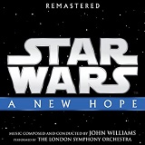 John Williams - Star Wars: A New Hope - film score album cover John Williams - Star Wars: A New Hope - film score album cover