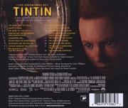 John Williams - The Adventures of Tintin: The Secret of the Unicorn soundtrack CD back cover John Williams - The Adventures of Tintin: The Secret of the Unicorn soundtrack CD back cover