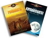 Koyaanisqatsi and Powaqqatsi DVD covers Koyaanisqatsi and Powaqqatsi DVD covers