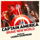 Laura Karpman: Captain America Brave New World - soundtrack album cover Laura Karpman: Captain America Brave New World - soundtrack album cover