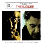Lisa Gerrard and Pieter Bourke: The Insider soundtrack CD cover Lisa Gerrard and Pieter Bourke: The Insider soundtrack CD cover