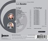 Luis Bacalov: Le Juge and Le Transfuge - soundtrack CD back cover Luis Bacalov: Le Juge and Le Transfuge - soundtrack CD back cover