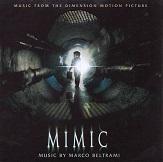 Marco Beltrami: Mimic - film score soundtrack CD alt cover standard edition Marco Beltrami: Mimic - film score soundtrack CD alt cover standard edition