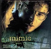 Marco Beltrami: Mimic - film score soundtrack CD cover standard edition Marco Beltrami: Mimic - film score soundtrack CD cover standard edition