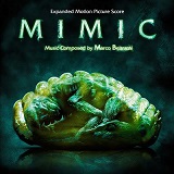Marco Beltrami: Mimic - film score soundtrack CD cover Marco Beltrami: Mimic - film score soundtrack CD cover