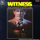 Maurice Jarre - Witness soundtrack CD cover Maurice Jarre - Witness soundtrack CD cover