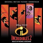 Michael Giacchino: Incredibles 2 - original film score album cover Michael Giacchino: Incredibles 2 - original film score album cover