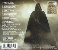 Michael Giacchino - Rogue One: A Star Wars Story - film score album back cover Michael Giacchino - Rogue One: A Star Wars Story - film score album back cover