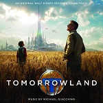 Michael Giacchino: Tomorrowland - original soundtrack CD cover Michael Giacchino: Tomorrowland - original soundtrack CD cover