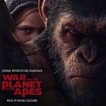 Michael Giacchino: War for the Planet of the Apes - original soundtrack CD cover Michael Giacchino: War for the Planet of the Apes - original soundtrack CD cover