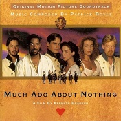 Patrick Doyle: Much Ado About Nothing - alternative cover Patrick Doyle: Much Ado About Nothing - alternative cover