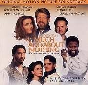 Patrick Doyle - Much Ado About Nothing soundtrack CD cover Patrick Doyle - Much Ado About Nothing soundtrack CD cover