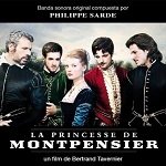 Philippe Sarde: La Princesse de Montpensier - film score album cover Philippe Sarde: La Princesse de Montpensier - film score album cover