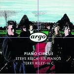 Piano Circus - Steve Reich: Six Pianos & Terry Riley: In C - album CD cover Piano Circus - Steve Reich: Six Pianos & Terry Riley: In C - album CD cover