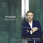Prokofiev Symphonies 1 and 5: RSNO conductor Thomas Søndergård - album cover Prokofiev Symphonies 1 and 5: RSNO conductor Thomas Søndergård - album cover