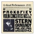 Sergei Prokofiev - violin concertos CD cover Sergei Prokofiev - violin concertos CD cover