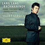 Sergei Rachmaninov: Piano Concerto No.2 & Paganini Rhapsody, pianist Lang Lang, conductor Valery Gergiev - CD cover Sergei Rachmaninov: Piano Concerto No.2 & Paganini Rhapsody, pianist Lang Lang, conductor Valery Gergiev - CD cover