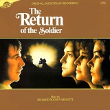Richard Rodney Bennett: The Return of the Soldier - film score album cover, click to enlarge Richard Rodney Bennett: The Return of the Soldier - film score album cover