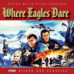 Ron Goodwin: Where Eagles Dare - film score CD cover Ron Goodwin: Where Eagles Dare - film score CD cover