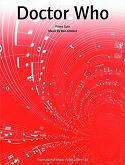 Ron Grainer: Doctor Who - piano sheet music cover Ron Grainer: Doctor Who - piano sheet music cover