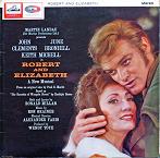 Ron Grainer: Robert and Elizabeth (musical) - vinyl cover Ron Grainer: Robert and Elizabeth (musical) - vinyl cover