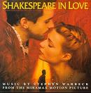 Stephen Warbeck - Shakespeare in Love soundtrack CD cover Stephen Warbeck - Shakespeare in Love soundtrack CD cover