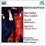 Dmitri Shostakovich: Jazz Suites 1 and 2 and more - CD cover Dmitri Shostakovich: Jazz Suites 1 and 2 and more - CD cover