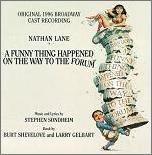 Stephen Sondheim - A Funny Thing Happened on the Way to the Forum, 1996 Revival Cast CD cover Stephen Sondheim - A Funny Thing Happened on the Way to the Forum, 1996 Revival Cast CD cover