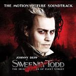 Stephen Sondheim - Sweeney Todd film soundtrack CD cover Stephen Sondheim - Sweeney Todd film soundtrack CD cover