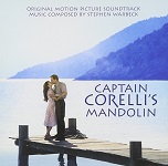 Stephen Warbeck: Captain Corelli's Mandolin - soundtrack CD cover Stephen Warbeck: Captain Corelli's Mandolin - soundtrack CD cover