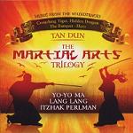 Tan Dun - The Martial Arts Trilogy soundtrack CD cover Tan Dun - The Martial Arts Trilogy soundtrack CD cover