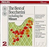 The Best of Boccherini - double CD cover The Best of Boccherini - double CD cover