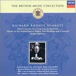 The British Music Collection: Richard Rodney Bennett - CD cover The British Music Collection: Richard Rodney Bennett - CD cover